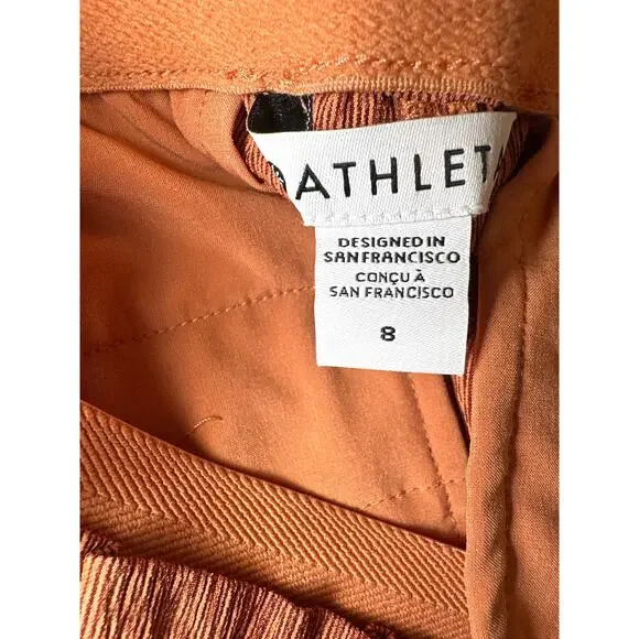 Athleta Echo Shorts Brown Size 8 Hiking Casual Outdoor Stretch Pull-On Women's - Picture 4 of 5